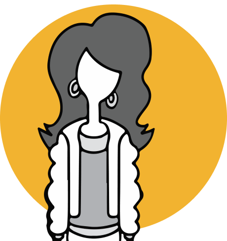 Ilustración de una mujer
